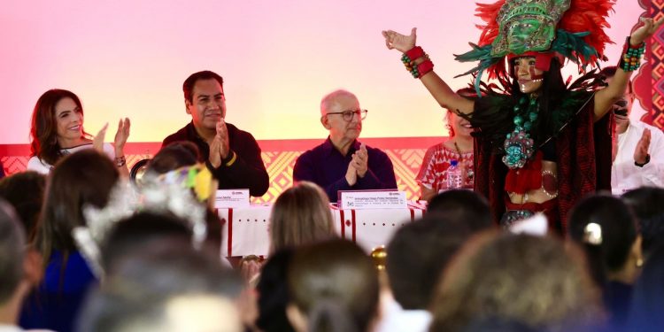 Desde Palenque, Chiapas rinde homenaje a la Reina Roja con magno sorteo de Lotería Nacional