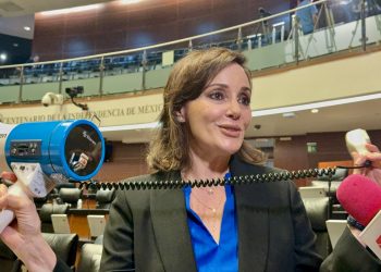 Lilly Téllez señala a Sheinbaum de “bajar” a Andrea Chávez de la carrera por presidir el Senado