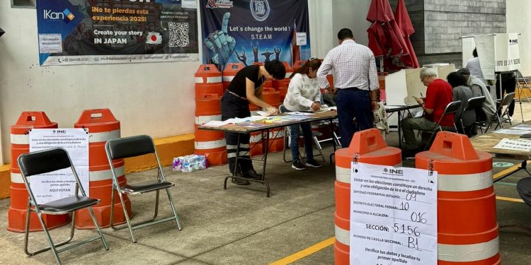 Elección judicial se desarrolló con normalidad; INE reporta pocos incidentes