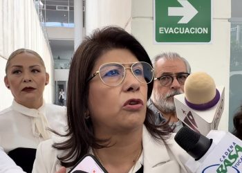 Asegura senadora Mariela Gutiérrez que ante inundaciones en Edomex se toman medidas eficaces