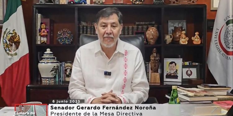Noroña rechaza informe de la OEA sobre elección judicial; “en México manda el pueblo”