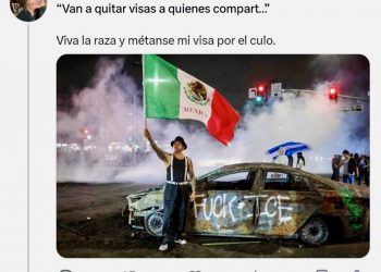 Christopher Landau ordena cancelar visa a Melissa Cornejo por apoyar protestas violentas