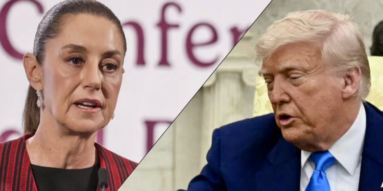 Sheinbaum y Trump sostienen llamada telefónica, acuerdan trabajar juntos