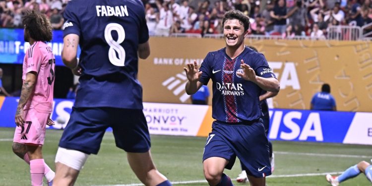 PSG aplasta al Inter Miami y borra a Messi del Mundial de Clubes