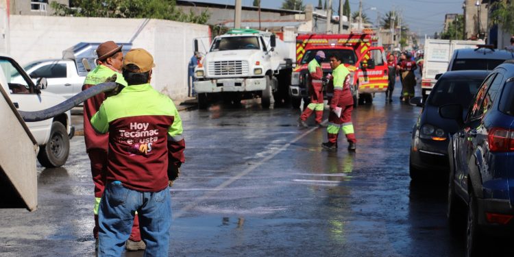 Tecámac refuerza medidas ante lluvias atípicas en el nororiente del Edomex