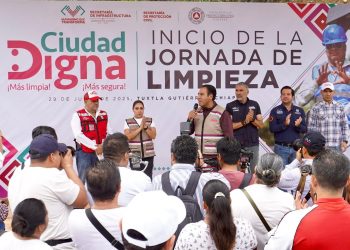 Eduardo Ramírez lanza jornada “Ciudad Digna” para hacer de Tuxtla la capital más limpia de México