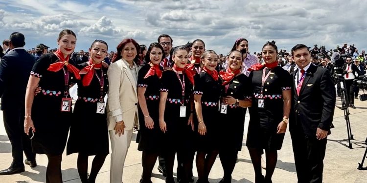 “México vuela con rumbo y certidumbre”, Rosi Wong celebra crecimiento de Mexicana de Aviación