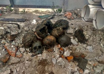 Hallan presuntos restos óseos en obra de Paseo de la Reforma