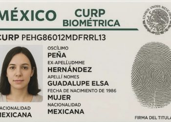 Pública Sheinbaum en el DOF decreto que hace obligatoria la CURP Biométrica a partir de 2026