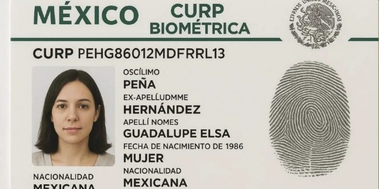 Pública Sheinbaum en el DOF decreto que hace obligatoria la CURP Biométrica a partir de 2026