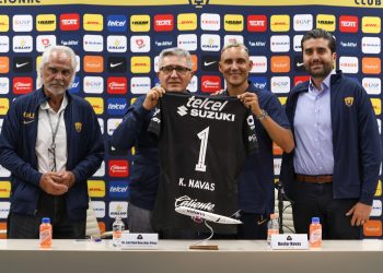 Keylor Navas es presentado oficialmente como nuevo portero de los Pumas
