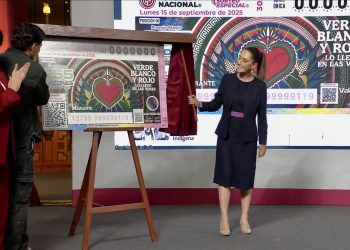 Lotería Nacional lanza sorteo conmemorativo en honor a migrantes mexicanos; se realizará el 15 de septiembre