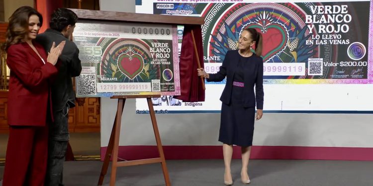 Lotería Nacional lanza sorteo conmemorativo en honor a migrantes mexicanos; se realizará el 15 de septiembre