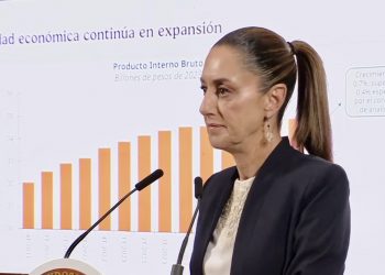 Sheinbaum celebra solidez económica y crecimiento mayor al esperado en segundo trimestre