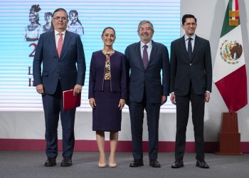 México logra una posición comercial mucho mejor tras negociación directa de Sheinbaum con Trump: Ebrard