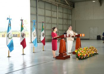 Sheinbaum y Arévalo refuerzan seguridad fronteriza y acuerdan ampliar el Tren Maya a Centroamérica