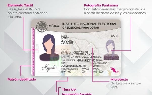 INE aprueba nuevo diseño para la Credencial para Votar con innovaciones tecnológicas y de seguridad