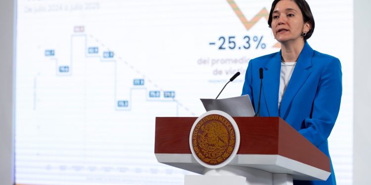Homicidios dolosos caen 25% en primeros 10 meses del gobierno de Claudia Sheinbaum: SESNSP