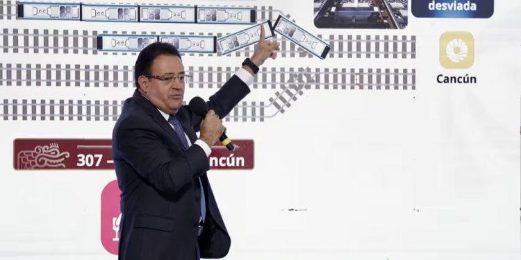 Tren Maya: Percance en Izamal fue por anomalía en cambio de vía; no hubo descarrilamiento