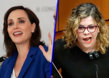 Lilia Aguilar acusa a Lilly Téllez de traición a la patria por pedir intervención de EU