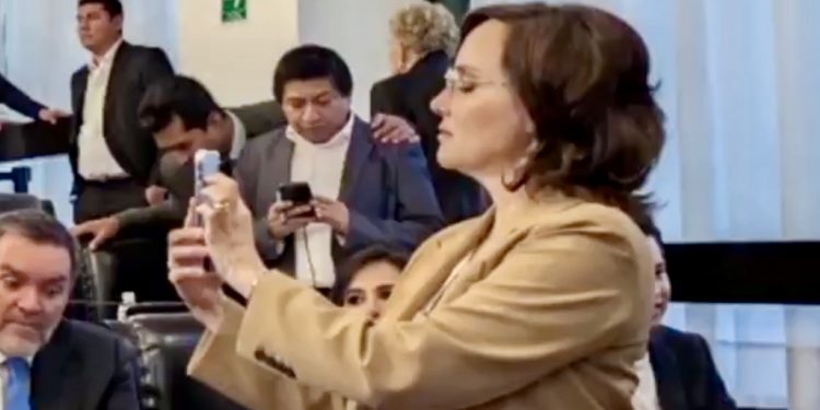 ¿Drogada o sobria?, Lilia Aguilar, diputada del PT, solicita antidoping para Lilly Téllez