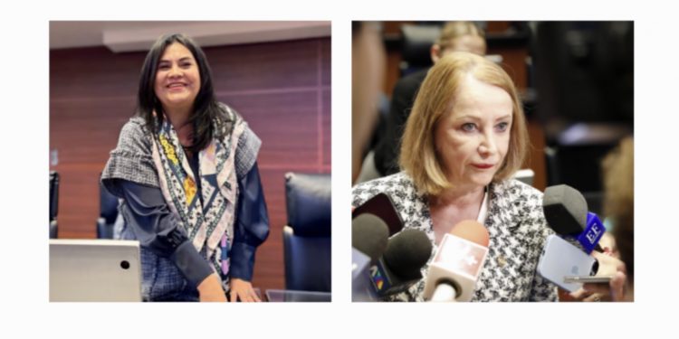 Morena define a su futura líder en el Senado: Guadalupe Chavira y Laura Itzel Castillo en la contienda final