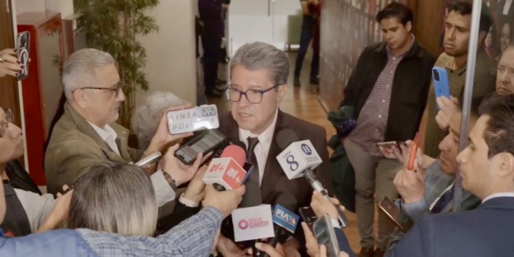 Monreal llama a analizar desafuero de “Alito” Moreno sin odio ni venganzas políticas