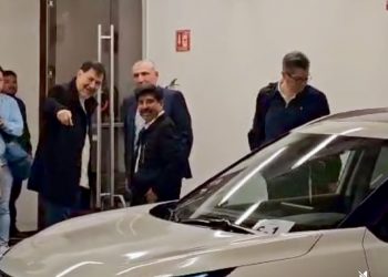 Hugo Aguilar se reúne con líderes del Senado para preparar toma de protesta de nuevos integrantes del Poder Judicial