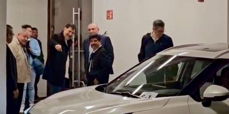 Hugo Aguilar se reúne con líderes del Senado para preparar toma de protesta de nuevos integrantes del Poder Judicial