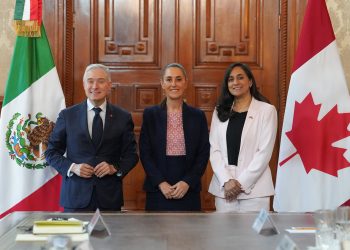 Sheinbaum se reúne con ministros canadienses para fortalecer relación bilateral en medio de tensiones con EEUU