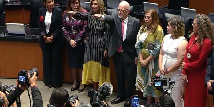 Ratifica Comisión Permanente a Claudia Pavlovich como embajadora en Panamá en medio de fuerte confrontación política