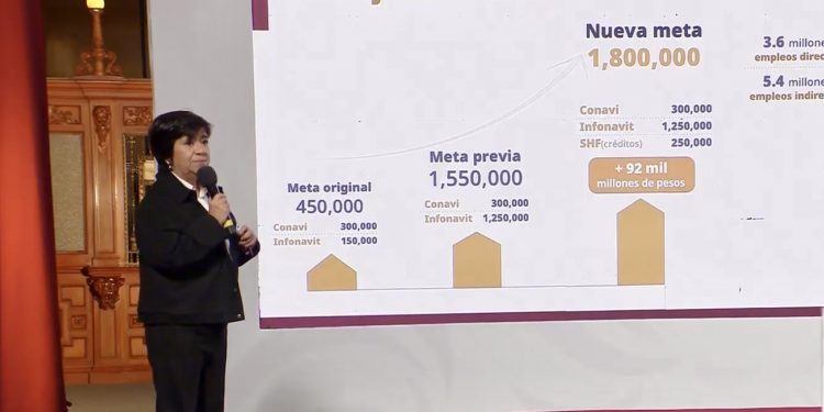 Sedatu reporta disminución del rezago habitacional y anuncia ampliación del programa Vivienda para el Bienestar