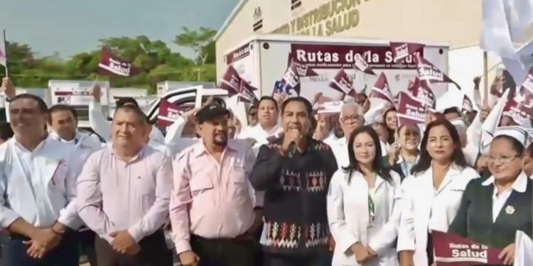 Gobierno de Sheinbaum pone en marcha las “Rutas de la Salud” para garantizar abasto de medicamentos en todo el país
