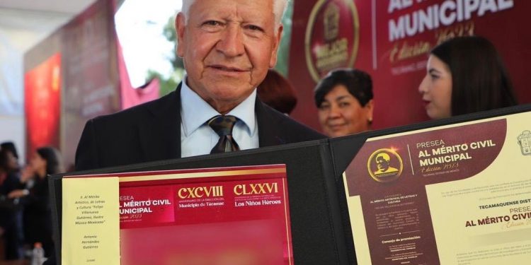 Tecámac cierra este viernes inscripciones para la Medalla al Mérito Civil Municipal
