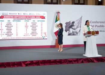 Inicia pago del bimestre septiembre-octubre de pensiones y apoyos sociales; más de 16 millones de beneficiarios recibirán recursos