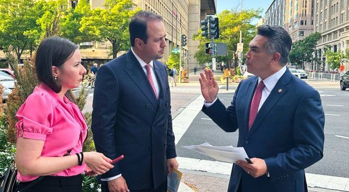Alejandro Moreno desde Washington: “No permitiremos que en México se instaure una narcodictadura”