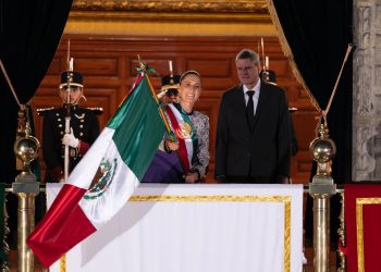 Sheinbaum hace historia como la primera mujer en dar el Grito de Independencia en México