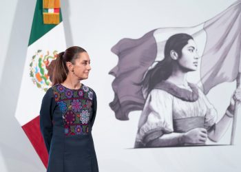 Sheinbaum ya ensaya el histórico Grito de Independencia que dará por primera vez una mujer