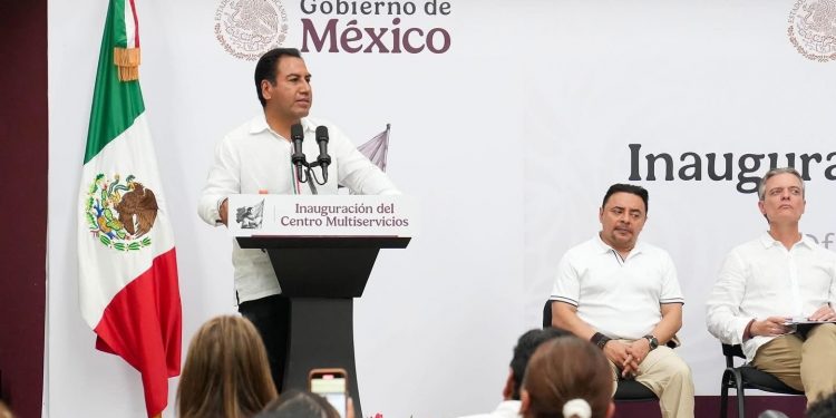 Eduardo Ramírez y Félix Medina Padilla inauguran Centro Multiservicios de la Comar en Tapachula