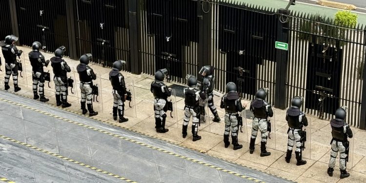 Senado, blindado y con restricciones a la prensa en la sesión solemne del Poder Judicial