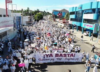 Alejandro Moreno: Marcha por la paz en Sinaloa es el grito desesperado de un pueblo que ya no puede más