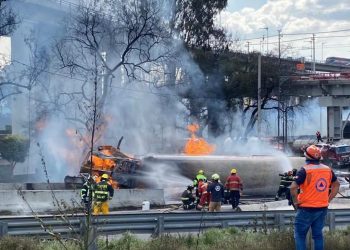Explosión de pipa de gas en Puente de la Concordia, en Iztapalapa, deja 90 lesionados y cuatro fallecidos