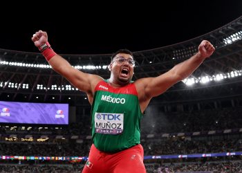 Plata mundial y récord nacional: Uziel Muñoz brilla en impulso de bala en Tokio