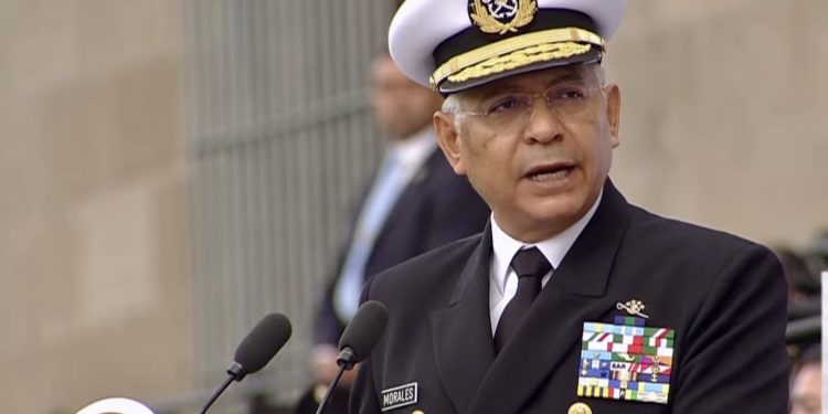 La Marina se deslinda del huachicol fiscal; “el mal no encontró abrigo”: almirante Raymundo Morales