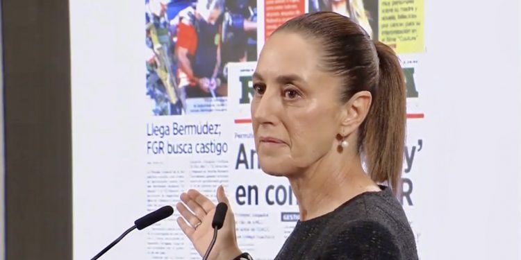 “Es propaganda política, no información”, Sheinbaum critica cobertura sobre supuestos amparos a hijos de AMLO