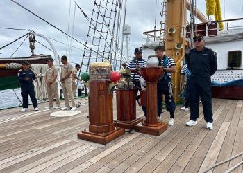 El buque escuela “Cuauhtémoc” regresa a Nueva York tras pruebas exitosas en el mar