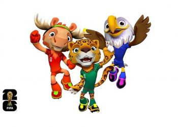 FIFA presenta a Maple, Zayu y Clutch, las mascotas oficiales del Mundial 2026