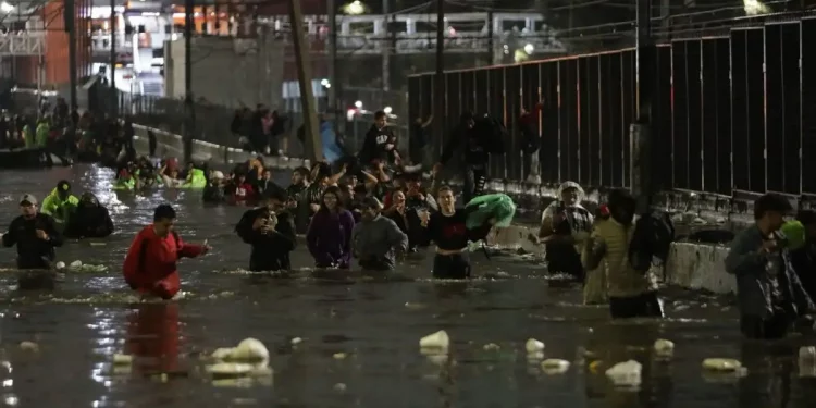 Conagua: la lluvia del sábado fue la más intensa en décadas en el Valle de México