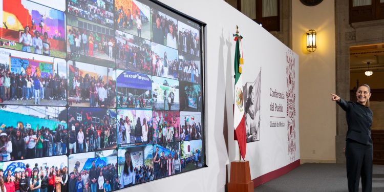 Sheinbaum resalta caída histórica de homicidios y defiende estrategia de seguridad