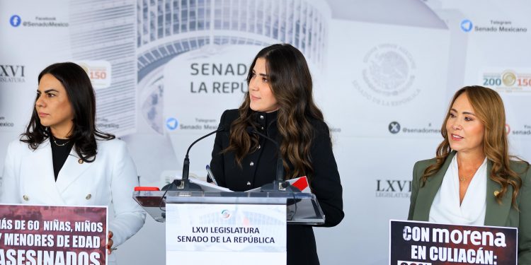 Paloma Sánchez exige la renuncia de Rubén Rocha Moya por crisis de violencia en Sinaloa